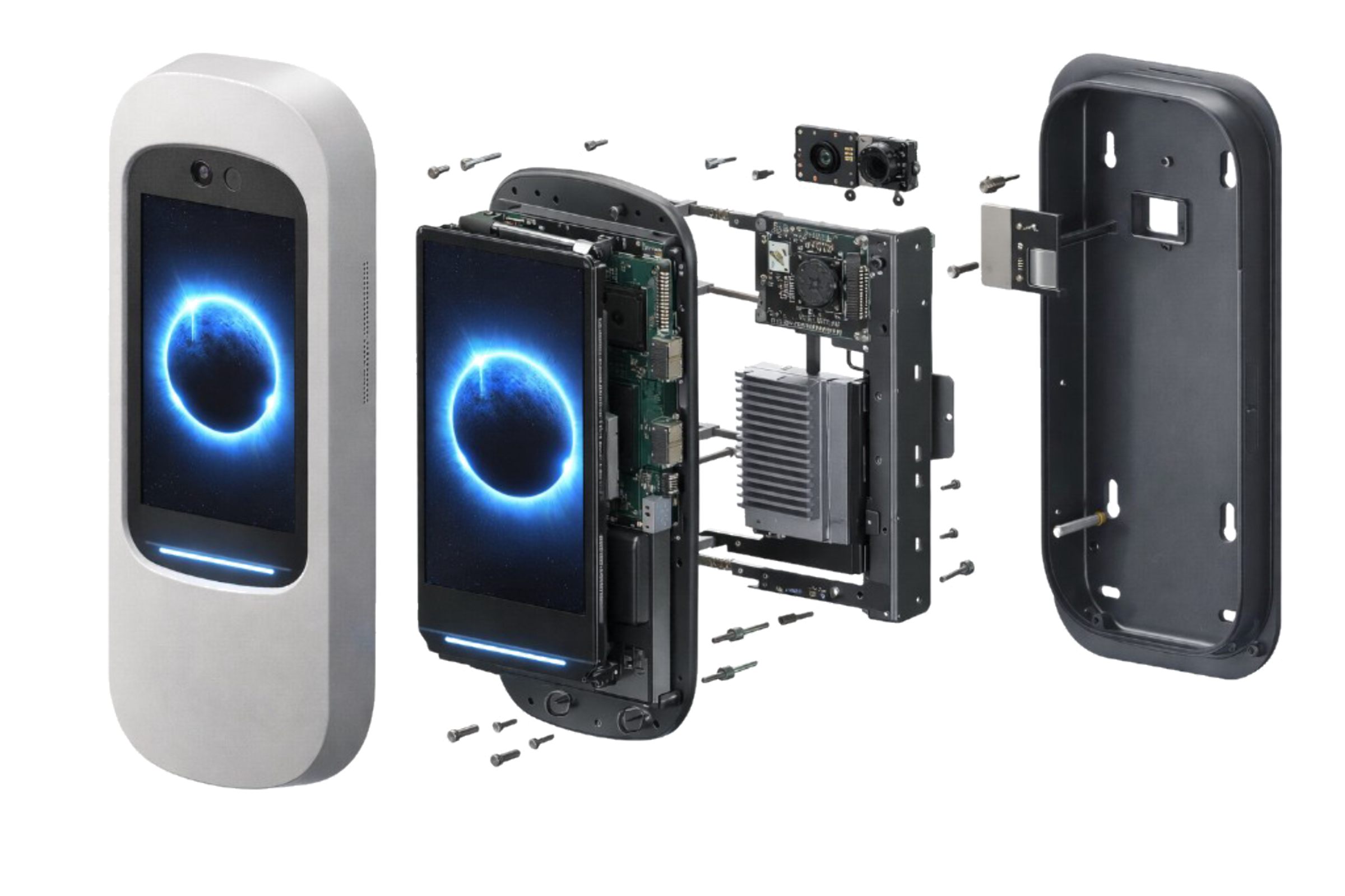 Exploded view of the Aether hardware platform